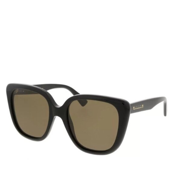 NEW GUCCI GG1169S 001 BLACK POLARIZED WOMEN SUNGLASSES - Picture 1 of 4